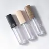 Tubos Cuadrados para Brillo de Labios, Envases Vacíos para Brillo de Labios, Botellas Vacías de Empaque Cosmético, Materiales de Empaque para Brillo de Labios, Suministro del Fabricante