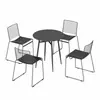 Cadeira de Jantar para Casa Nórdica, Cadeira de Designer Estilo Vintage, Cadeira de Lazer Tendência Famosa na Internet para Cafés e Varandas Externas