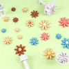 4 Piezas Molde de Primavera de Margarita Simulación Molde para Galletas Plástico Horneado Molde para Pastel Pequeño Herramientas para Fondant Listo en Stock