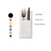 Suministro Transfronterizo de Servilletas de Papel Libres de Polvo Personalizables para Restaurantes Occidentales, Hoteles, Bodas, Servilletas de Papel Engrosadas, Bolsas para Cubiertos, Servilletas de Papel Libres de Polvo