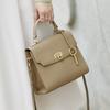 Bolso de Mujer de Cuero Genuino de Lujo Ligero Verano Capa Superior Piel Vacuna Bolso de Hombro para Mujer 2025 Nuevo Versátil Portátil Bandolera Bolso Cuadrado Pequeño