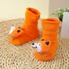 Calcetines de Felpa Gruesa con Personajes de Dibujos Animados para Bebés que Caminan por el Suelo, para Niños y Niñas (Venta de liquidación)