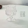 Estilo Ins Vidro Retrô Vintage Xícara de Café Xícara de Água Xícara para Bebidas Sucos Sobremesas Xícara de Licor Copo para Bebidas Geladas Copo para Coquetéis
