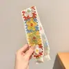 Franja Doce de Tricô Estilo Coreano Fita Mágica Acessório de Cabelo Fresco para o Dia a Dia Moda Faixa de Cabeça Alta Faixa de Cabelo Feminina Acessório de Cabelo