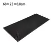Venta directa de fábrica nuevo posavasos de bar de silicona negro cuadrado rectangular redondo de alta calidad