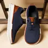 Sapatos de Caminhada Masculinos de Cabeça Larga Transfronteiriços Sola Larga Brogue Sapatos Casuais Tamanho Grande Esportivos Casuais Sapatos Alargados Masculinos Preto