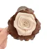 Pinza para el Cabello de Flor de Rosa Seca para Mujer, Estilo de Alta Gama, Nuevo Pinza Grande 2026, Pinza de Tiburón para Recoger la Mitad del Cabello