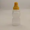 Venda Quente Transfronteiriça Fofa Garrafa de Molho Cozinha Portátil Molho Salada Temperos Garrafa Mini Tomate Mel Espremedor de Molho