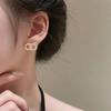 Pendientes de plata S925 con letras de Corea del Sur, nuevos y modernos, de alta calidad, con temperamento, a la moda, venta al por mayor, para mujer