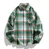 Camisa de Cuadros de Manga Larga C2555