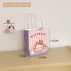 Bolsa de Tela Original Linda para Regalo de Niña Regalo Cumpleaños Pareja Bolso de Regalo de Piel de Vaca Tamaño Grande Pequeño Bolsa de Compras