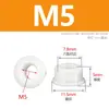 Tuercas de Plástico, Tuercas Hexagonales de Nylon, Tapas Protectoras, Cubiertas de Nylon, Tuercas de Brida de Nylon, Colección de Tapas para Tornillos