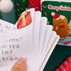 Cuaderno Espiral de Navidad Estudiante Dibujos Animados A7 Lateral Pequeño Cuaderno Bloc de Notas en Blanco Regalo Presente de Navidad Cuaderno