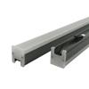 Led barra de luz dura impermeável tira luz linear luz exterior de alumínio guardrail tubo digital parede luz de lavagem luz de contorno