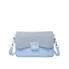 Nova Moda Primavera e Verão 2025 Estilo Coreano Bolsa Quadrada Pequena Feminina Ombro Mensageiro Casual Retro Elegante Bolsa de Axila Tofu