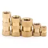 Porca de cobre tipo A moldagem por injeção porca recartilhada inserto de cobre de precisão inserto de cobre para celular porca britânica com furo passante em estoque