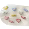 Nuevo Tejido Cuadros Corazón y Dulces Bordado DIY para Zapatos y Sombreros Accesorios Ropa Infantil Accesorios