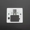 Deflector de placa de aguja para máquina de coser multifuncional doméstica placa de aguja de máquina de coser Q60D