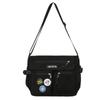 Bolsa de Ombro para Trabalho Masculina Marca Moderna Bolsa de Ombro Funcional Ins Bolsa Pequena da Moda Bolsa Transversal Estilosa de Rua Bolsa de Estudante Masculina