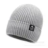 Gorro de Punto Cálido Nuevo Estilo Coreano para Hombre de Invierno, Gorro para Exteriores con Forro de Felpa a Prueba de Frío, Gorro Versátil de Moda para Mujer