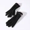 Guantes Calientes Otoño e Invierno Más Terciopelo Más Gruesos Para Exteriores Montar Conducir Deportes Pantalla Táctil M-06 Guantes de Terciopelo Alemán Mujer