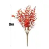 Fornecimento direto transfronteiriço de lavanda artificial flor artificial 5 ramos flor artificial DIY casa flor de plástico Decoração de interiores