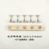 Soporte para Uñas de Práctica Pieza de Ajedrez de Metal Soporte de Exhibición de Madera Estilo Japonés Adsorción Magnética para Uñas Soporte de Tablero de Ajedrez Base de Uña Portátil