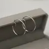 Pendientes de Clip para Orejas Sin Agujeros, de la Misma Forma que los de Zhao Lusi, Pieza Giratoria, Placa para Incienso de Mosquitos, Pendientes Sencillos de Uso Diario para Mujer, Combinan con Todo, de Alta Gama