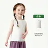 Ropa para Niños Tongbei 2026 Verano Nuevo Chaleco para Niños con Delicado Borde de Encaje acanalado, Top Básico Versátil Multicolor