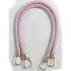 Correa para Bolso de Oreja Larga Universal Multicolor Cuerda Trenzada de Cuero Correa de Bolso Correa de Mano Asa Equipaje Correa de Hombro Única Venta al por Mayor