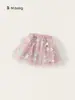 Ropa Infantil Bangxuan Vestido de Princesa para Niñas Falda de Tul Floral Estilo Hada para Niños Falda Tutú Rosa para Bebés Falda para Niños Pequeños