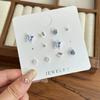 Brincos de Zircônia Pérola Planeta Rainha Mãe para Mulheres 2026 Novo Estilo Popular Brincos Exquisitos Luxo Leve Acessórios de Orelha de Alta Qualidade