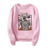 Otoño Comercio Exterior Halloween Té Cuello Redondo Sudadera Holgada para Mujer Vellón Manga Larga Cuello Redondo