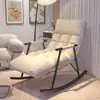 Mecedora Reclinable para Adultos Sala de Estar Balcón Hogar Interior Ocio Relajante Sofá Perezoso Silla para la Siesta Columpio