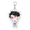 Chaveiro de Grupo Feminino Caçador de Demônios Kpop Mercadoria Caçador de Demônios Pingente Acrílico de Anime Estojo para Caneta Presente Acessórios para Bolsa