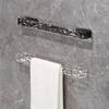 FX1119 una generación de toallero con patrón de glaciar de pelo para baño, hogar, colgador de pared, zapatero sin perforaciones, toallero