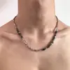 Collares transfronterizos de estilo punk de alta resistencia para hombres y mujeres, estilo gótico de subcultura, cadenas para la clavícula y collares de personalidad de nicho de moda