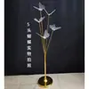 Luzes de Corredor Borboleta Luminosa para Casamento Decoração de Layout de Inserção no Solo de Palco de Casamento Suprimentos Luzes de Teto Adereços