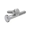 Tornillo de Acero Inoxidable 304/316 Gb31.1 Cabeza Hexagonal Exterior Media Rosca Tornillo de Punzonado a través de Agujero de Alambre Tornillo de Punzonado