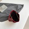 Bolso de Hombro Tejido de Moda para Mujer 2025 Primavera Nuevo Gran Capacidad Elegante Estilo Coreano Bolso de Hombro Sencillo