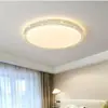 Luminária de Teto LED Moderna Simples Sala de Estar Quarto Controle Remoto Iluminação Inteligente