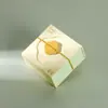Caixa de Joias Estilo Ins Personalizada, Caixa de Presente de Joias de Luxo, Caixa de Embalagem para Joias de Ouro para Anel, Colar, Pulseira