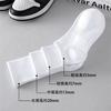 Calcetines para Hombre Zhuji para Otoño e Invierno, Algodón Puro, de Media Pantorrilla, Versátiles, Estilo Universitario, Absorbentes del Sudor, Casuales, Transpirables, Modernos, Blancos