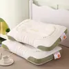 Comercio Exterior Transfronterizo 2025 Nuevo Almohada de Masaje Bordada en Inglés de Gama Alta Núcleo de Almohada Almohada para el Cuello con Empaque de Bolso