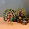 Artesanías Especiales de Xinjiang, Joyero Étnico Retro, Adornos de Esmalte de Pavo Real, Regalos, Souvenirs de Viaje