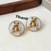 Pendientes Vintage de Moda de Abeja para Mujer, Pendientes Grandes Únicos y Versátiles, Pendientes de Abeja de Estilo Callejero de Moda para Influencers