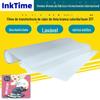 Consumíveis de impressora: tinta branca digital, filme de transferência de calor, PTF lavável, tinta branca colorida, filme de impressão por transferência de calor a laser