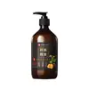 Champú Anti-Caída de Cabello con Jugo de Jengibre y Polygonum Multiflorum, Champú Herbal Anti-Caída y Fortalecedor de Cabello con Jengibre, Champú con Semilla de Camelia y Hoja de Platycladus Arborvitae