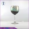 Venta al por menor Venta al por mayor Copa de vino de vidrio Copa de vino tinto verde Juego de vasos para agua Hotel Hogar Juego de vino de vidrio