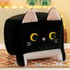 Atravessar a fronteira levantar um floppa gato quadrado boneca de pelúcia gatinho boneca máquina de garra troca travesseiro